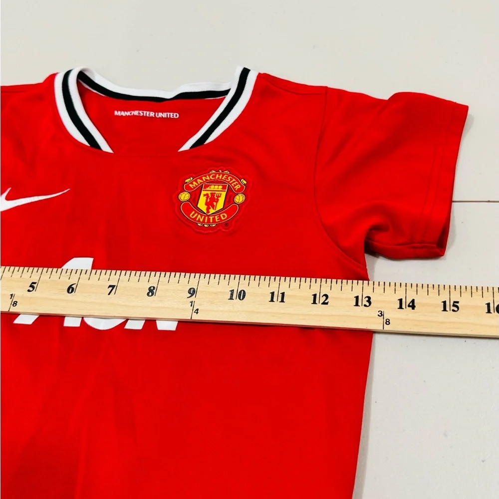 CHICHARITO Manchester United 2011 2012 Home Shirt Soccer Jersey Nike Kids Sz S‎